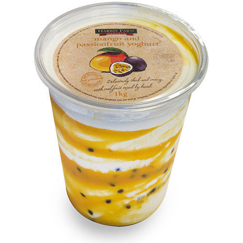 Yoghurt - Mango Passionfruit (1kg) Harris Farm