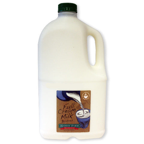 Milk - Full Cream (3L) Harris Farm Markets
