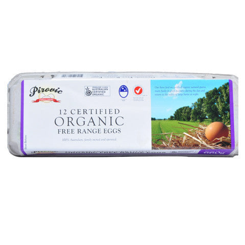 Eggs -Organic Doz (660g) Pirovic